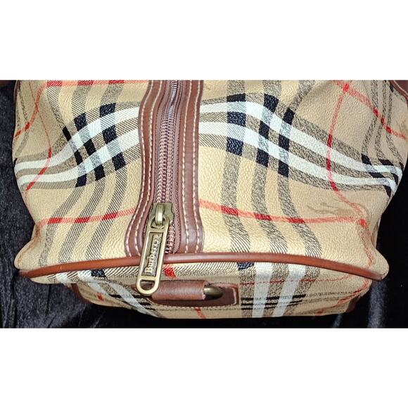 Burberry Nova Check Boston Travel Bag - Picture 12 of 16